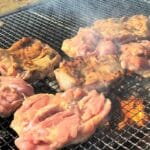 秋ヶ瀬公園BBQ場で提供しているチキン