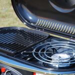 秋ヶ瀬公園BBQ場の有料エリアで使用できるColemanロードトリップグリル
