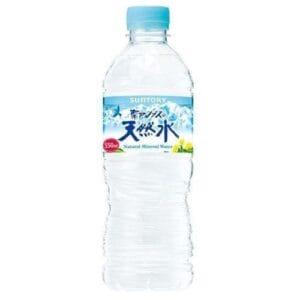 秋ヶ瀬公園BBQ場で提供しているミネラルウオーター 500ml