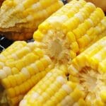 秋ヶ瀬公園BBQ場で提供しているとうもろこし