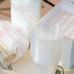 秋ヶ瀬公園BBQ場で提供している食器セット