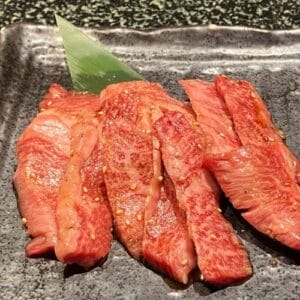 秋ヶ瀬公園BBQ場で購入できる和牛カルビ