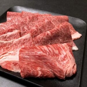 秋ヶ瀬公園BBQ場で販売している和牛肩ロース
