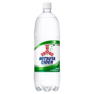 秋ヶ瀬公園BBQ場で販売している三矢サイダー1.5L