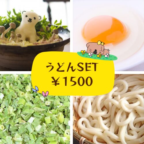 〆のうどんセット