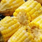 秋ヶ瀬公園BBQ場で提供しているとうもろこし